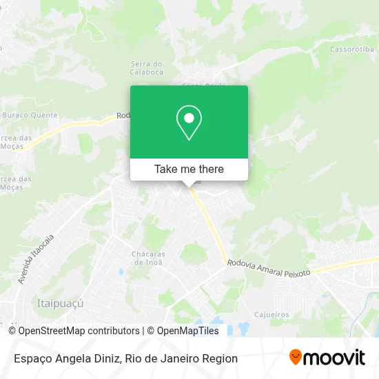 Espaço Angela Diniz map