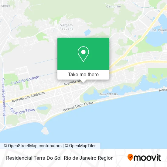 Residencial Terra Do Sol map