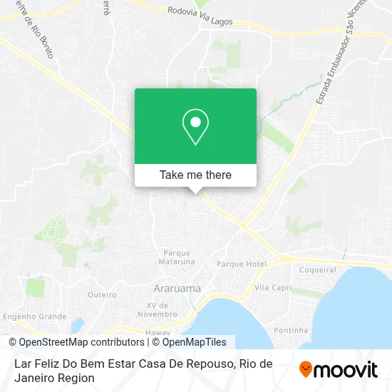 Lar Feliz Do Bem Estar Casa De Repouso map