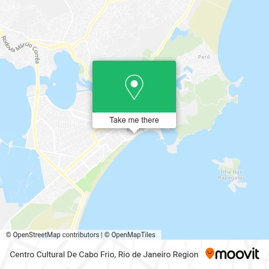 Centro Cultural De Cabo Frio map