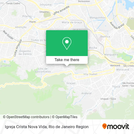 Igreja Crista Nova Vida map