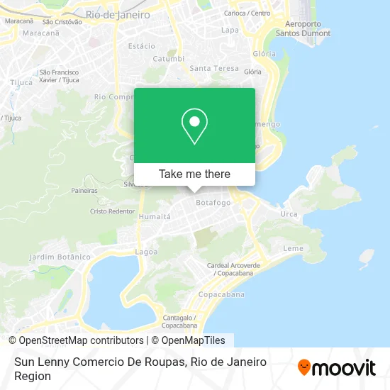 Sun Lenny Comercio De Roupas map