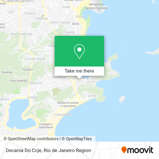 Decania Do Ccje map