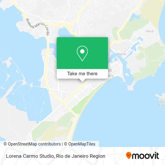 Lorena Carmo Studio map