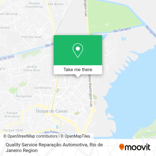 Quality Service Reparação Automotiva map