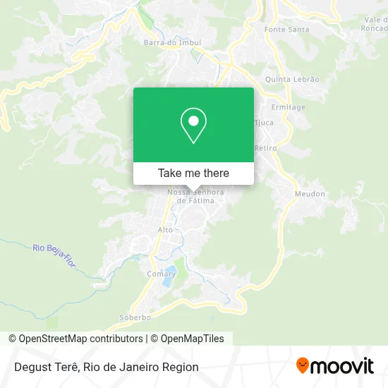 Degust Terê map