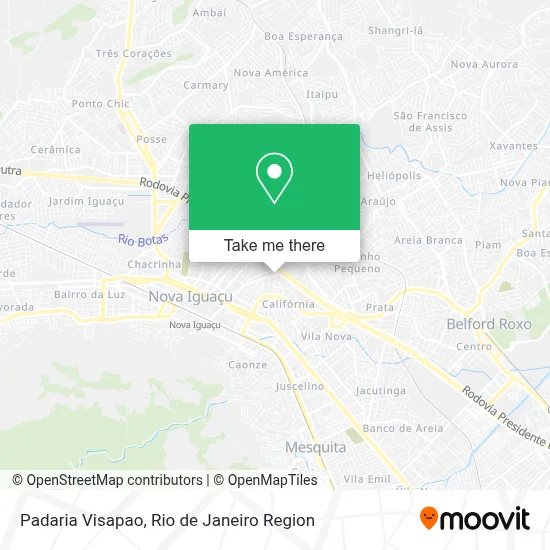 Padaria Visapao map