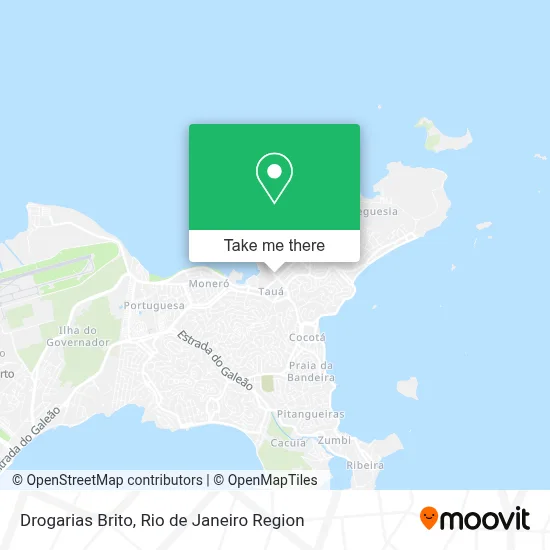 Drogarias Brito map