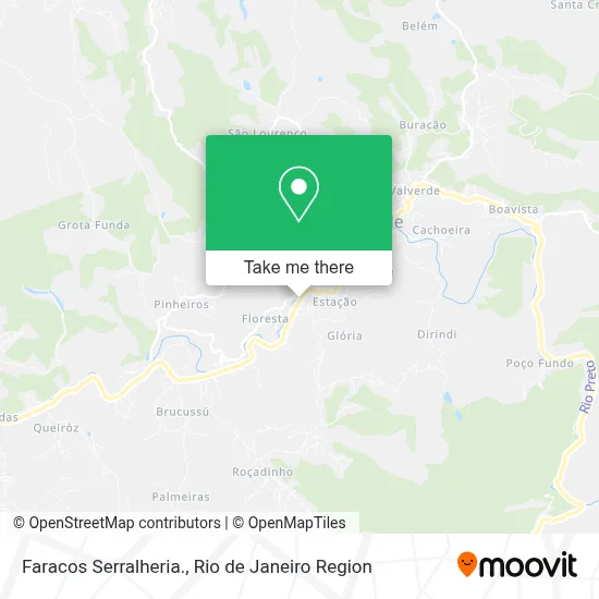 Faracos Serralheria. map
