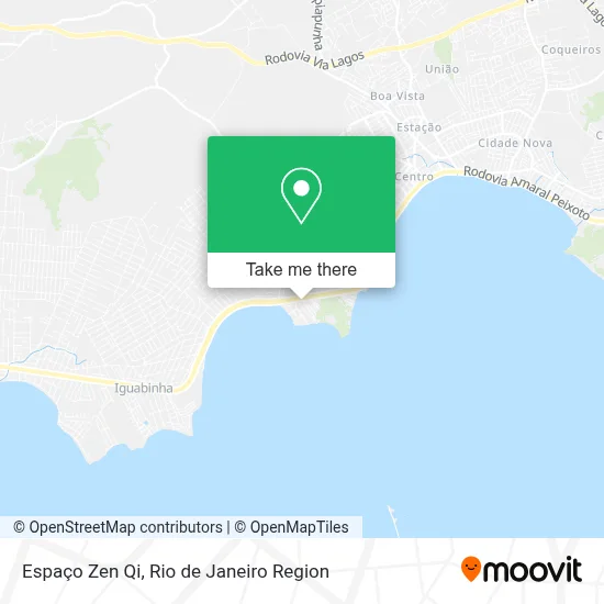 Espaço Zen Qi map