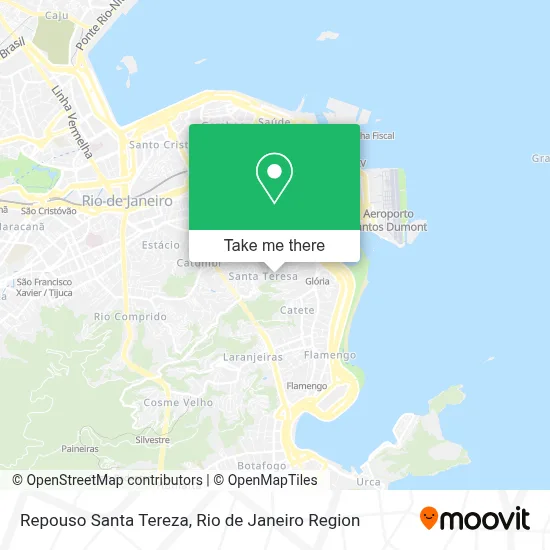 Repouso Santa Tereza map