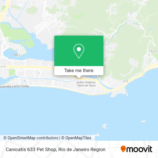 Canicatis 633 Pet Shop map