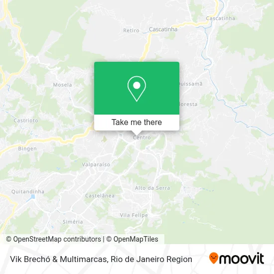 Vik Brechó & Multimarcas map