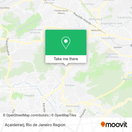 Açaideirarj map