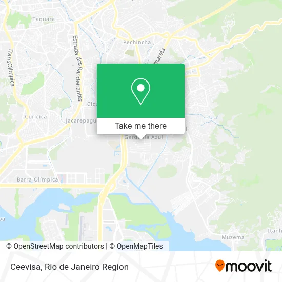 Ceevisa map