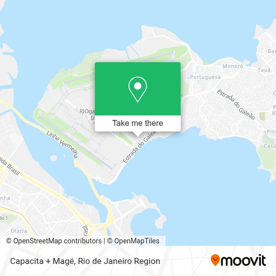 Capacita + Magé map