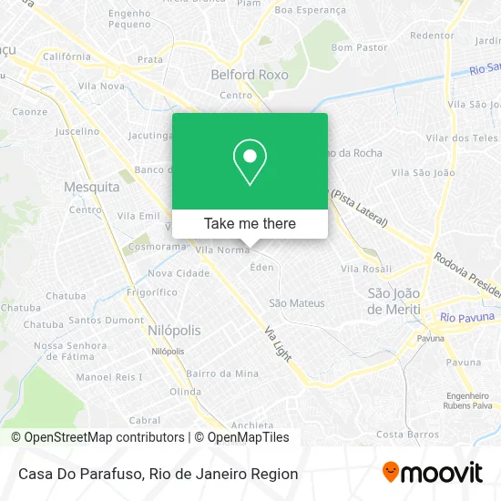 Casa Do Parafuso map