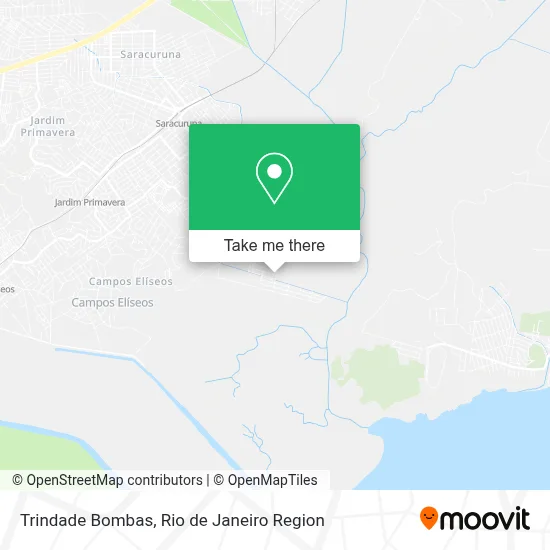 Trindade Bombas map