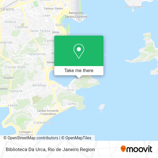 Biblioteca Da Urca map