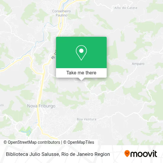 Biblioteca Julio Salusse map
