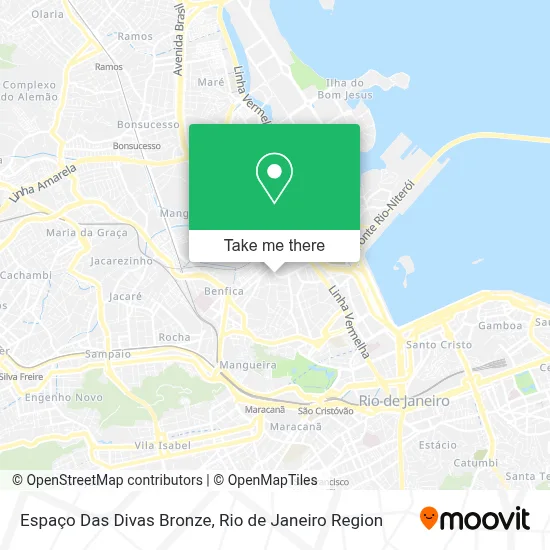 Espaço Das Divas Bronze map