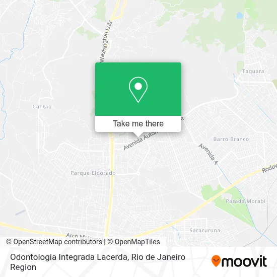 Odontologia Integrada Lacerda map