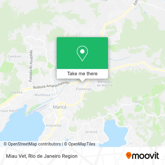 Miau Vet map