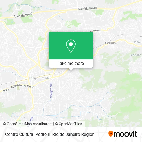 Centro Cultural Pedro II map