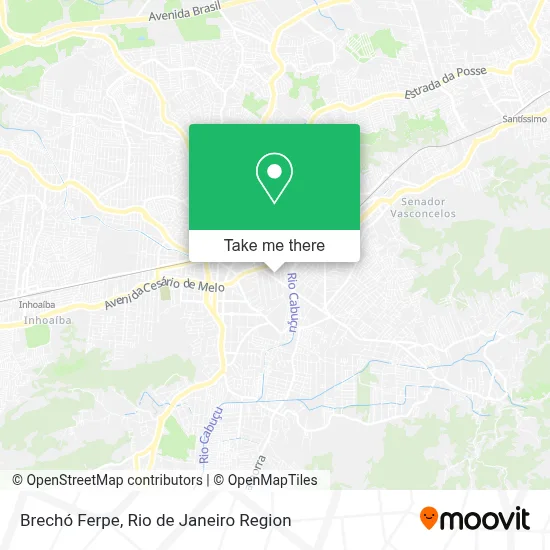 Brechó Ferpe map