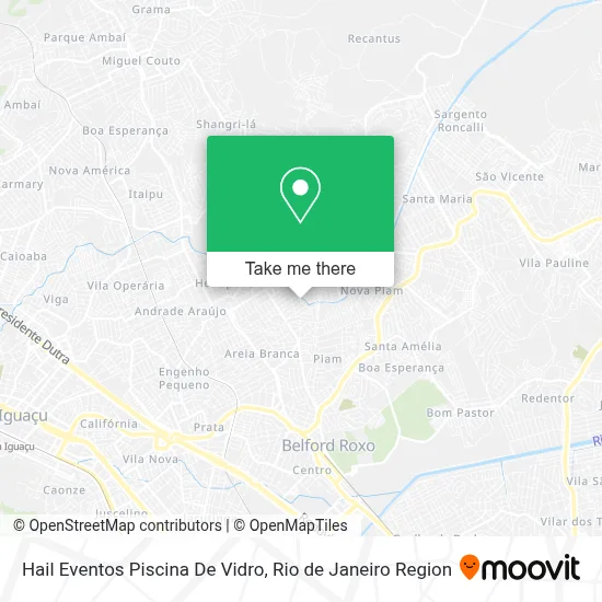 Hail Eventos Piscina De Vidro map