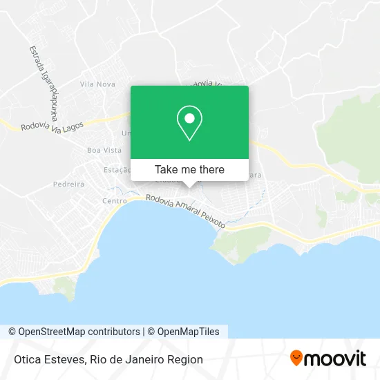 Otica Esteves map