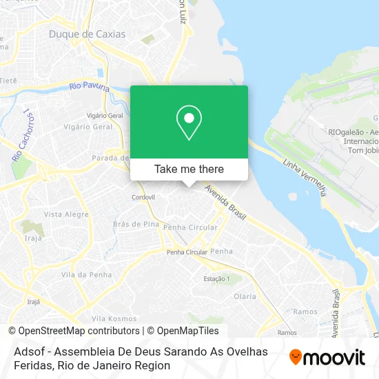 Adsof - Assembleia De Deus Sarando As Ovelhas Feridas map