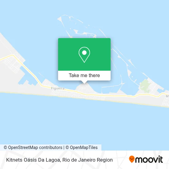 Kitnets Oásis Da Lagoa map