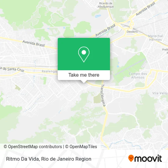 Ritmo Da Vida map