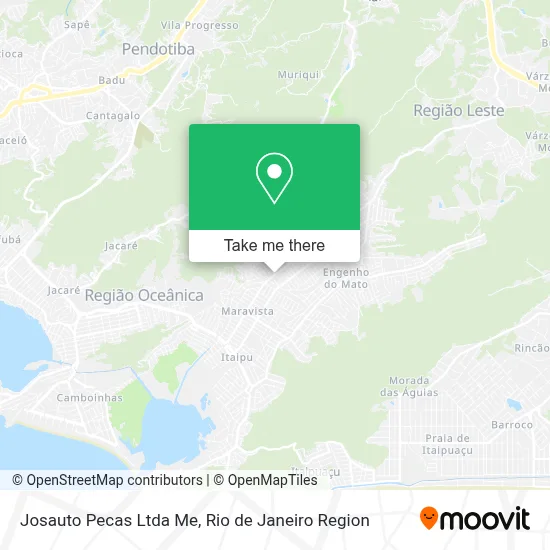 Josauto Pecas Ltda Me map