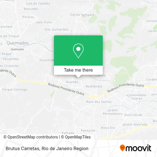 Brutus Carretas map