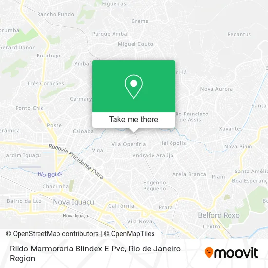 Rildo Marmoraria Blindex E Pvc map