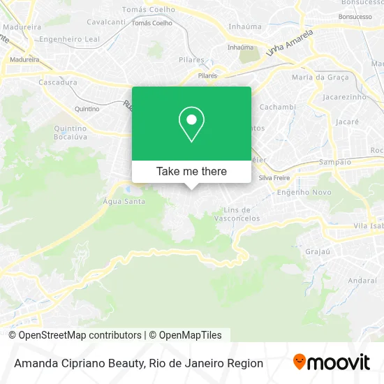 Amanda Cipriano Beauty map