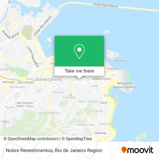 Nobre Revestimentos map