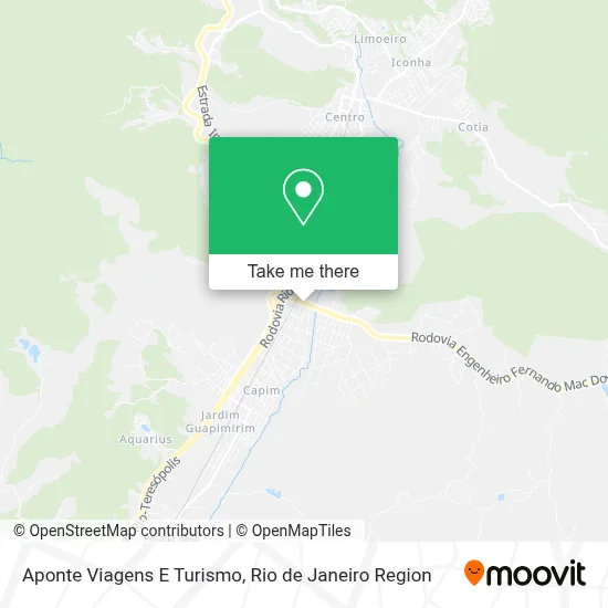 Aponte Viagens E Turismo map