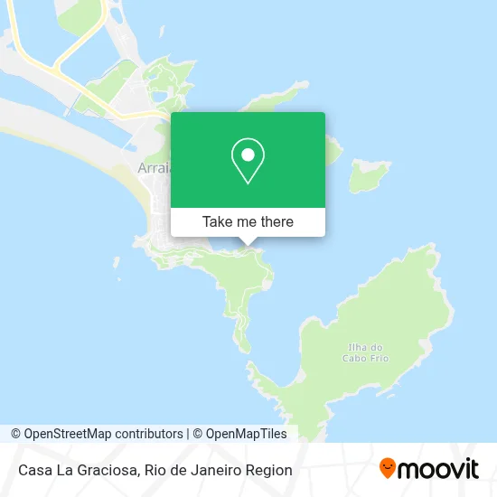 Casa La Graciosa map