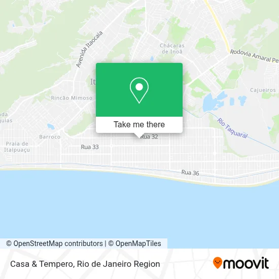 Casa & Tempero map