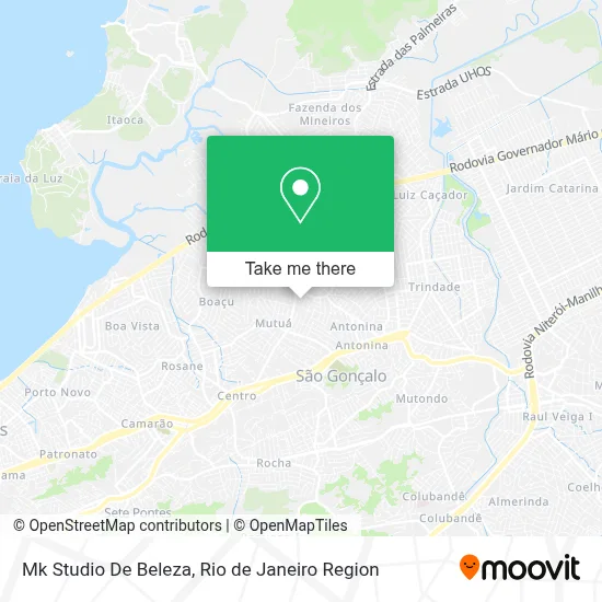 Mk Studio De Beleza map