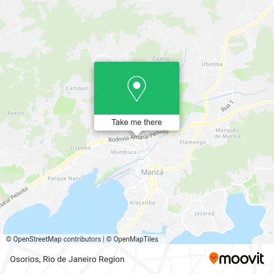 Osorios map