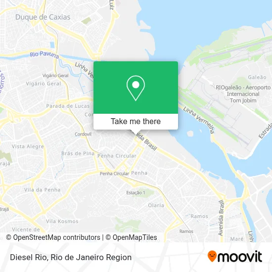 Diesel Rio map