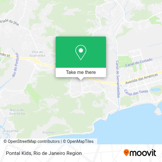 Pontal Kids map