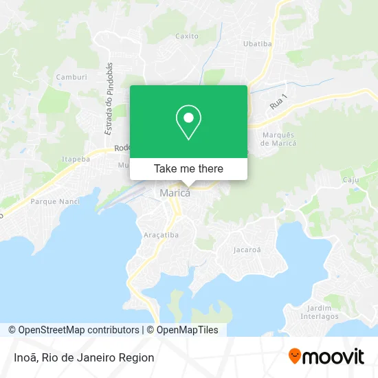 Inoã map