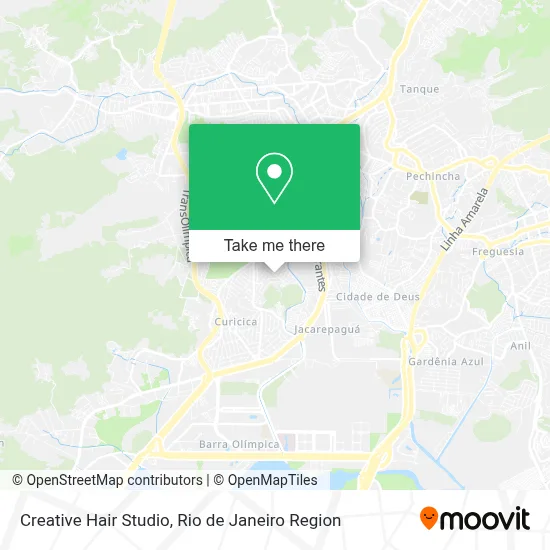 Creative Hair Studio map