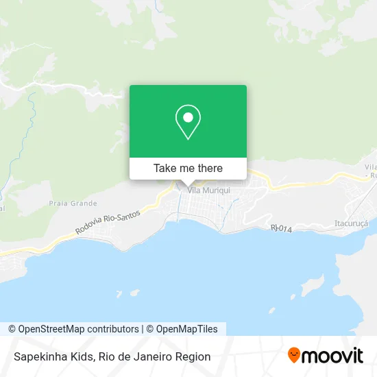 Sapekinha Kids map