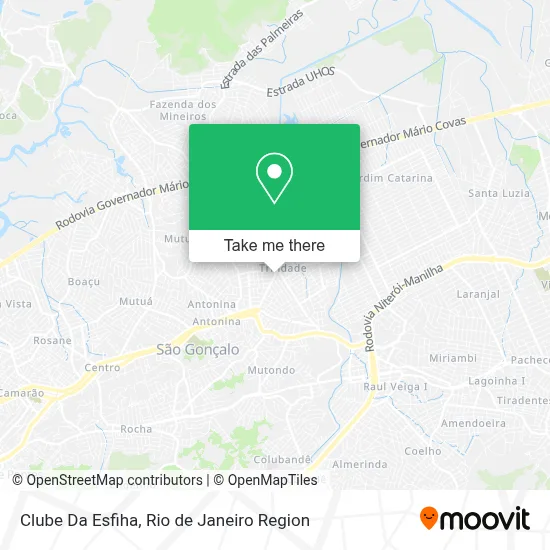 Clube Da Esfiha map